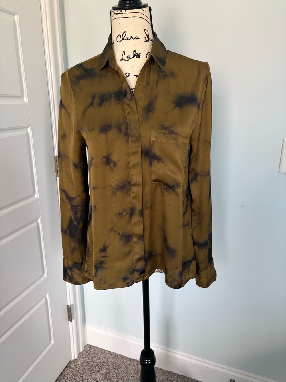 YFB Golden Brown Button-Up Shirt
